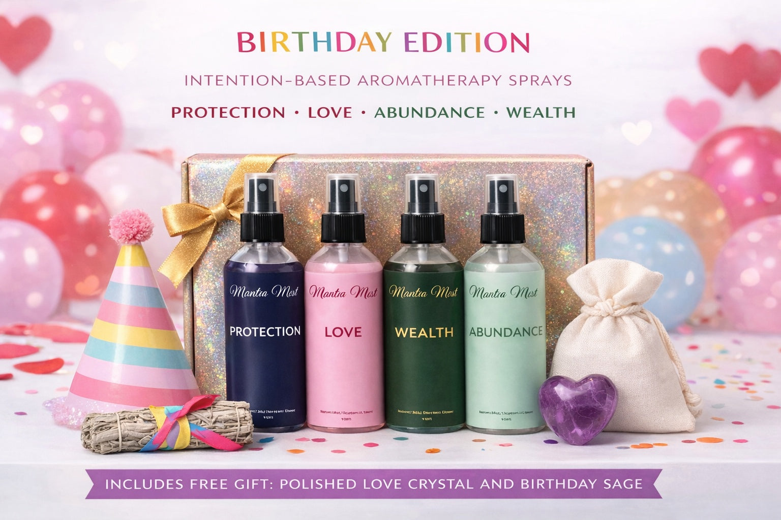 Mantra Mist - Birthday Gift Set